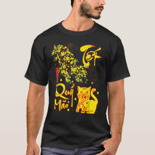 T-shirt Enfants Chuc Mung Nam Moi Tet Quy Mao 2023 Coupe L