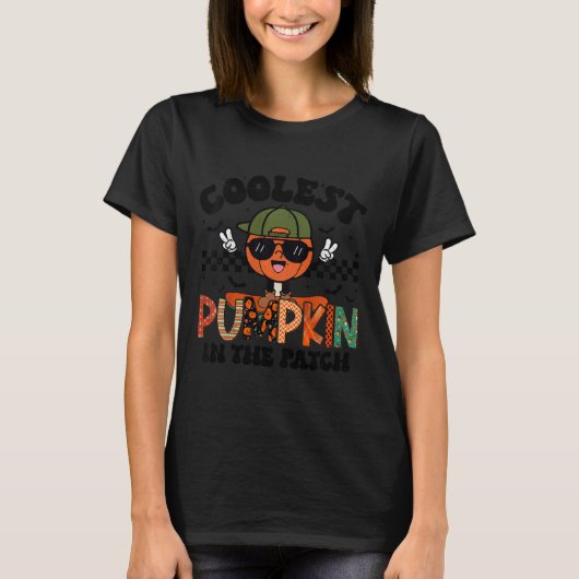 T-shirt Enfants Citrouille le plus frais dans le Patch Hal (Devant)