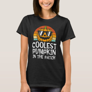 T-shirt Enfants Citrouille le plus frais dans le Patch Tod