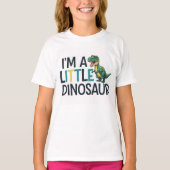 T-shirt enfants conception dinosaure (Devant)