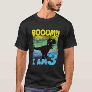 T-shirt Enfants Cool Dino Anniversaire 3 ans Anniversaire