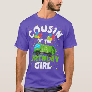T-shirt Enfants Cousin D'Anniversaire Fille Correspondant