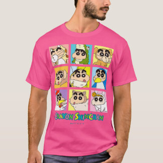 T-shirt Enfants Crayon Shinchan Transformation Animal