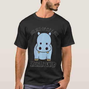 T-shirt Enfants Crèche Hippopotame Mignon Crèche Enfant