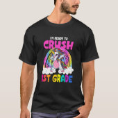 T-shirt Enfants Crush 1ère année Première année Dabbing Un (Devant)
