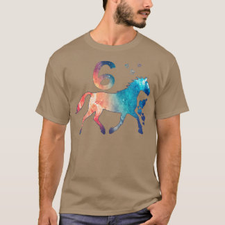T-shirt Enfants Cute Horse 6e Anniversaire Cadeau Tee6 ans