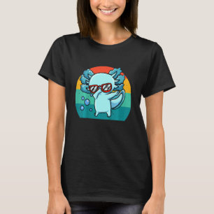 T-shirt Enfants Dabbing Axolotl mignon Axolotl Amphibien 1