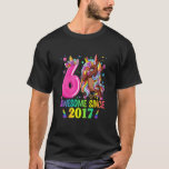 T-shirt Enfants Dabbing Unicorn 6e anniversaire fille Unic<br><div class="desc">Enfants Dabbing Unicorn 6e anniversaire fille Unicorn fête 6 ans.</div>