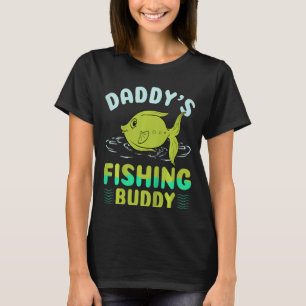 T-shirt Enfants Daddy Pêche Buddy Pêche Cadeau de Père