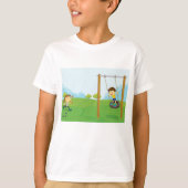T-shirt Enfants Dans Le Parc (Devant)
