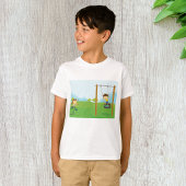 T-shirt Enfants Dans Le Parc