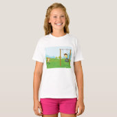 T-shirt Enfants Dans Le Parc (Devant entier)