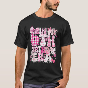 T-shirt Enfants Dans Mon 6e Anniversaire Fille Six 6 Anniv
