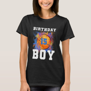T-shirt Enfants de 15 ans 15e anniversaire Garçon Annivers