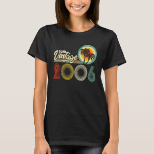 T-shirt Enfants de 17 ans Garçons Filles Vintage 2006 17e
