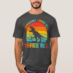 T-shirt Enfants de 3 ans T Re dinosaure Incroyable depuis