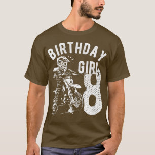 T-shirt Enfants de 8 ans Enfant Anniversaire filles Dirt b
