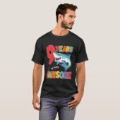 T-shirt Enfants De 9 Ans Jawsome Shark 9E Année B (Devant entier)