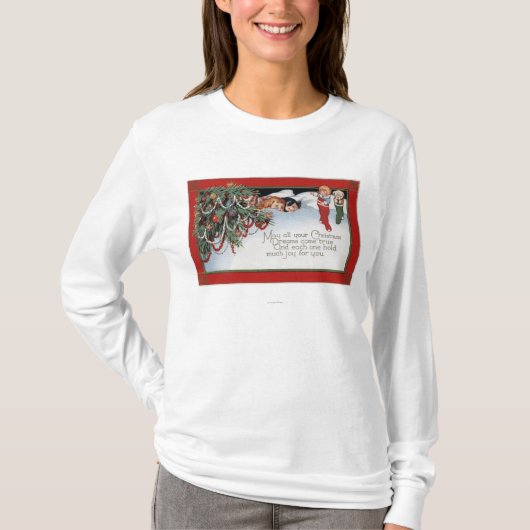 T-shirt Enfants de ChristmasSleeping et un poème (Devant)