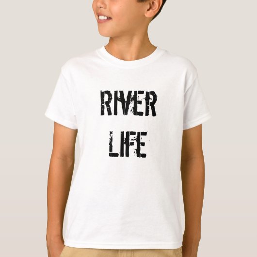 T-shirt Enfants de River Life (Devant)