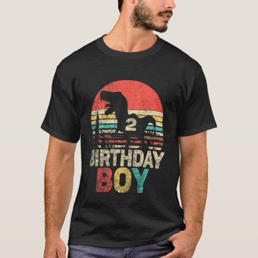 T-shirt Enfants Deuxième anniversaire 2 ans 2e anniversair (Devant)