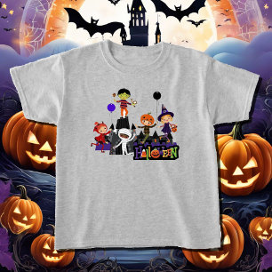 T-shirt Enfants d'Halloween en costume pour enfant