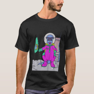T-shirt Enfants Dino Planet & Dinosaures Dans L'Espace
