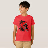 T-shirt Enfants dinosaures (Devant entier)