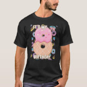 T-shirt Enfants Donut sucré C'est mon 8e anniversaire 8 an (Devant)