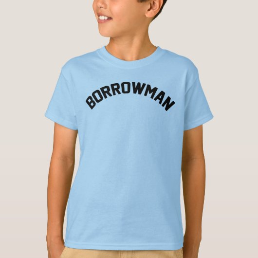 T-shirt Enfants d'original de Borrowman (Devant)