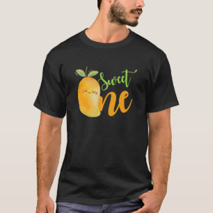 T-shirt Enfants Douce Première 1ère Anniversaire Mangue Fa