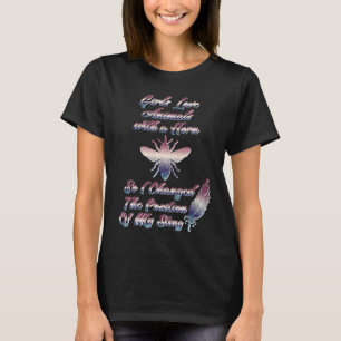 T-shirt Enfants Drôle Idée d'abeilles pour filles apicultu