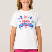T-shirt Enfants drôles 4 juillet mignonette (Devant)