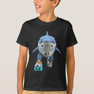T-shirt Enfants drôles 67 Meme Tralalero Tralala Coureur I