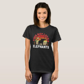T-shirt Enfants Eléphant Ce Garçon Aime Les Eléphants (Devant entier)