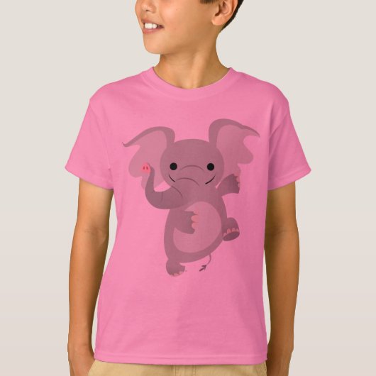 T-shirt Enfants Eléphants Dansant (Devant)