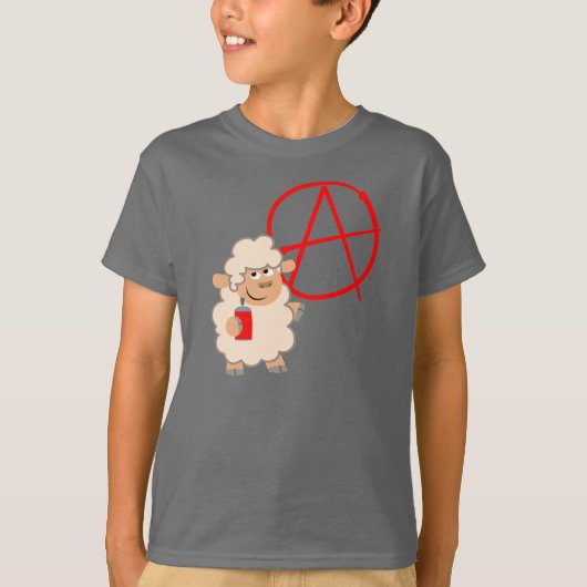 T-shirt Enfants en mouton Rebellious (Devant)