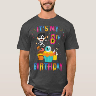 T-shirt Enfants Enfants C'est mon 8e anniversaire Ghost Sk