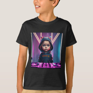 T-shirt Enfants Enfants DJ Disque Jockey Fun Enfant EDM Ch
