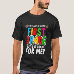 T-shirt Enfants Enfants Je suis prêt à écraser la 1ère ann