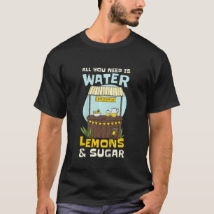 T-shirt Enfants Enfants Lemonade Stand Lemon Juice