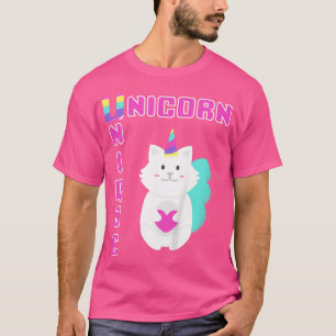 T-shirt Enfants Enfants Unique Unicorn Fonds Whimsical pou