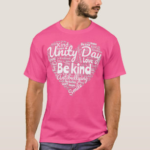 T-shirt Enfants Enseignant Kindness Unity Day Orange Heart