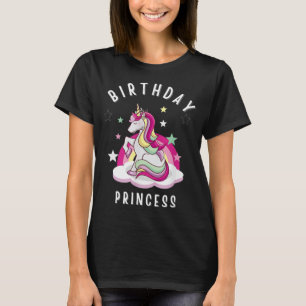 T-shirt Enfants et adultes Unicorne Anniversaire Princesse