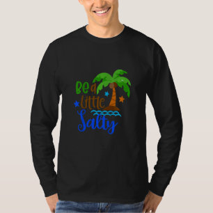 T-shirt Enfants Être Un Peu Salé Vacay Vacay Plage Été