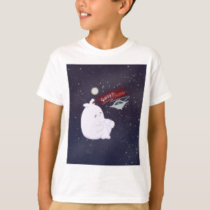 T-shirt Enfants Fantôme Mignon & OVNI