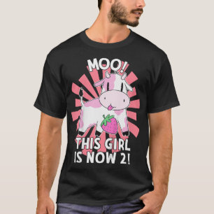 T-shirt Enfants ferme thème 2e anniversaire tenue pour Tod