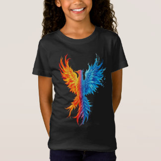 T-Shirt Enfants "Feu et glace" Phoenix Rising Graphique
