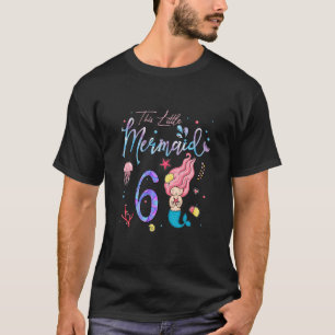 T-shirt Enfants filles 6e anniversaire fille Cette petite