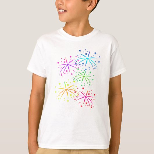 T-shirt Enfants Fireworks (Devant)